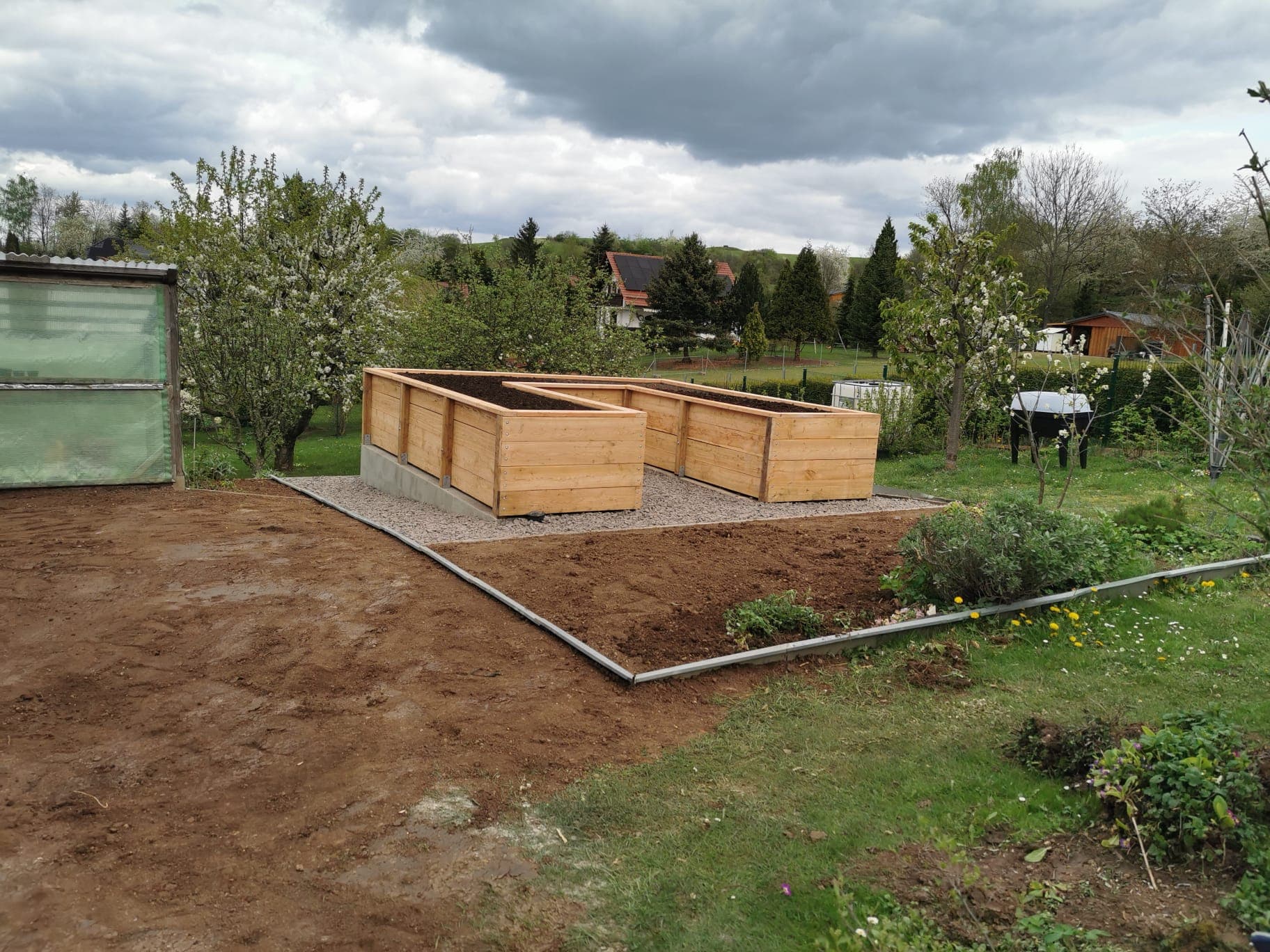 Holzhochbeet