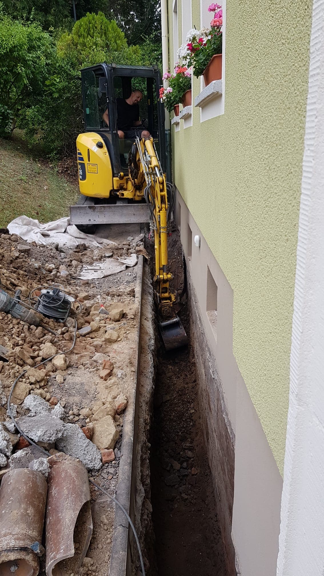 Trockenlegung Keller Pößneck