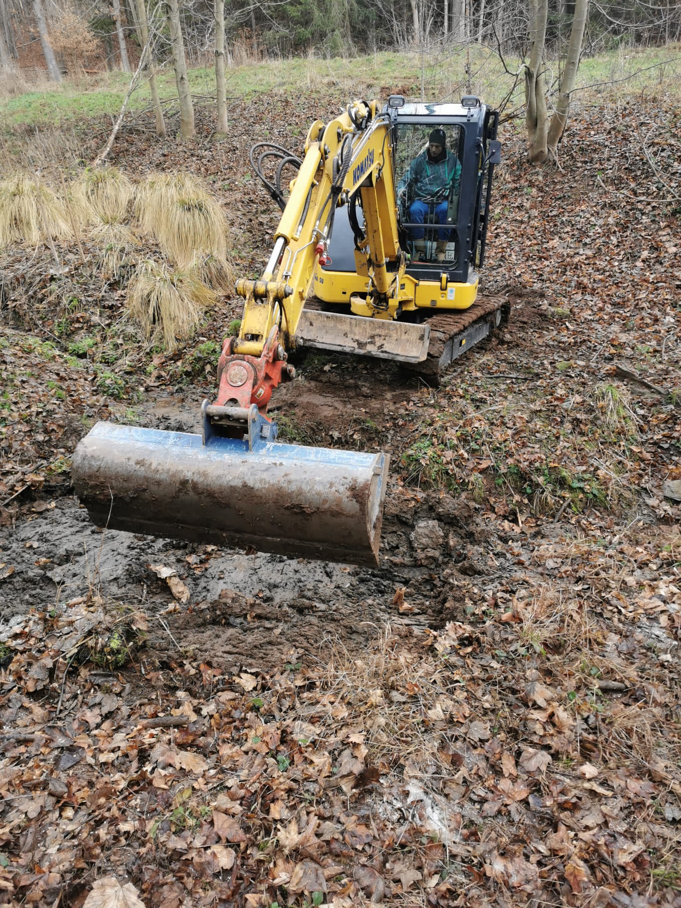 Maschinen im Einsatz